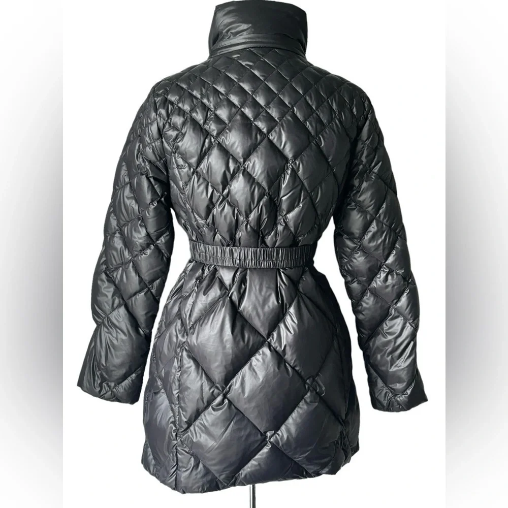 A Pea in the Pod PufferJacket Black Medium - Picture 4 of 12